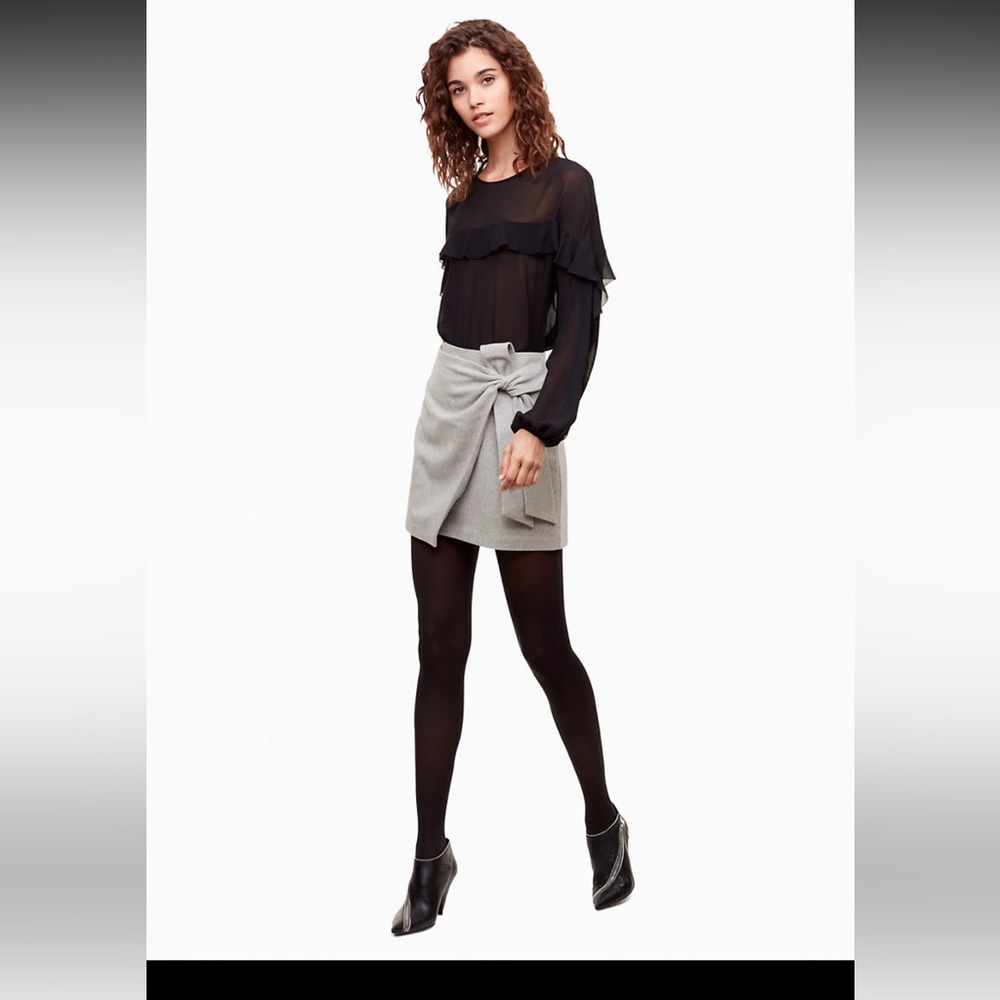Aritzia Wilfred wrap front skirt - Picture 2 of 2